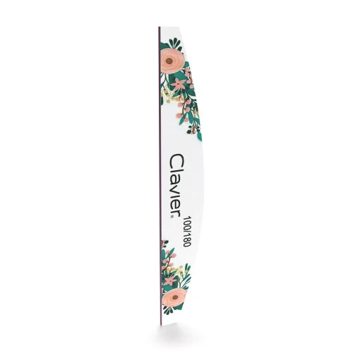 Clavier Pilnik Flowers łódka, profesjonalny, dwustronny gradacja 100/180 ZESTAW 10 SZTUK!!!