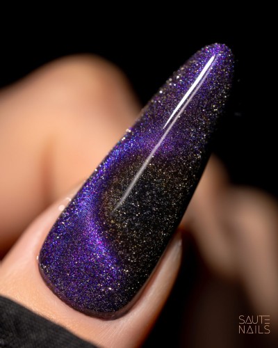 Saute Nails Lakier Hybrydowy - Cat Eye Effect E03 8 ml