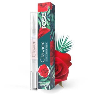 Clavier Oliwka do regeneracji skórek oraz paznokci manicure, rose, 5ml
