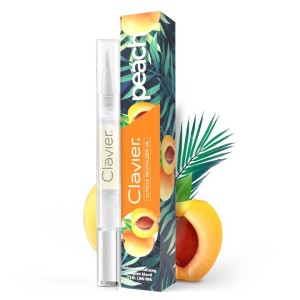 Clavier Odżywka do regeneracji skórek oraz paznokci, peach