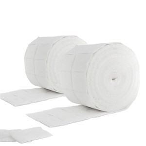 Clavier Waciki bezpyłowe nail Master pads, do paznokci, makijażu, w rolce 1000 szt. 12 warstwowe