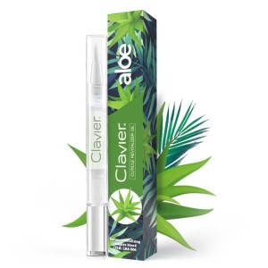 Clavier Oliwka do regeneracji skórek oraz paznokci, aloes