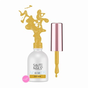 Saute Nails Lakier Hybrydowy - Cat Eye Effect E05 8 ml