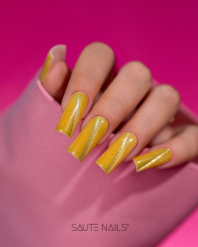 Saute Nails Lakier Hybrydowy - Cat Eye Effect E05 8 ml