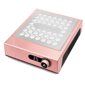 Clavier Profesjonalny pochłaniacz pyłu do paznokci V8700 24W, 3800 rpm, Rose Gold