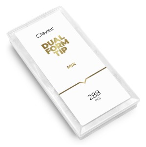 Clavier Formy do przedłużania paznokci Dual FORM TIP, MIX 288 szt.
