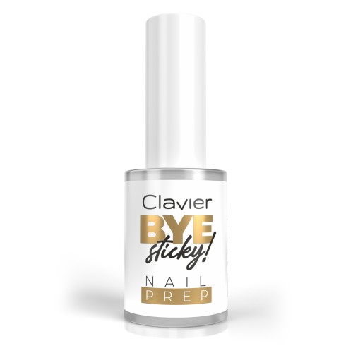 Clavier Preparat odtłuszczający NAIL PREP, BYE sticky, do paznokci, Hybryd, żelu, 7ml