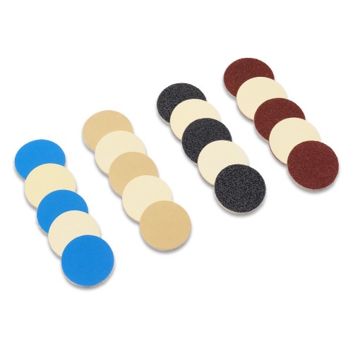 Clavier MediSterill/PodoDisc, nośnik + nakładki /80(20szt.), 150(20szt.), 180(20szt.), 240(20szt.)/ 20mm