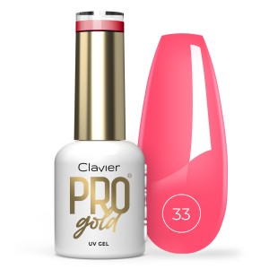 Clavier Lakier hybrydowy PRO Gold do paznokci nr 33