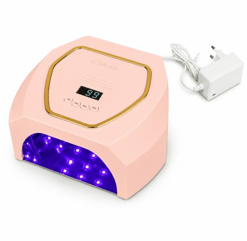 Clavier - Nailsology Lampa do paznokci LumiSense 3.0 UV/LED, 360° Smart Light Mirror System, Powder Pink, 268W