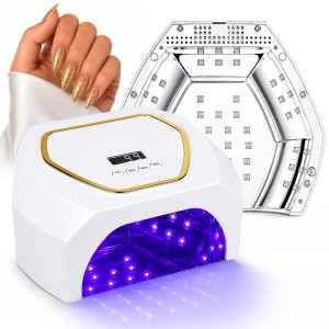 Clavier - Nailsology Lampa do paznokci LumiSense 3.0 UV/LED, 360° Smart Light Mirror System, white, 268W