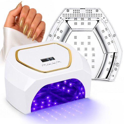 Clavier Nailsology Lampa do paznokci LumiSense 3.0 UV/LED 268W biała, profesjonalne utwardzanie