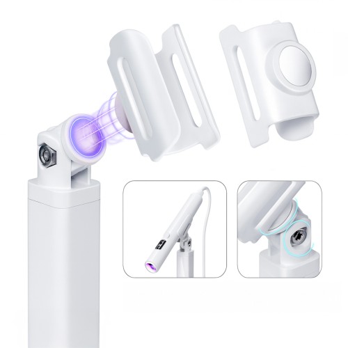 Clavier Lampa punktowa do paznokci UV/LED, przenośna, bezprzewodowa, z podstawką, 1.1 W