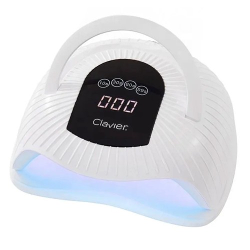 Clavier Lampa do paznokci z białym dnem Q8 LED/UV, 72x LED, 300W