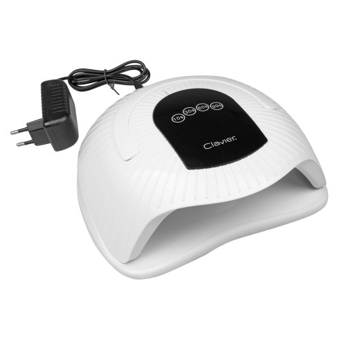 Clavier Lampa do paznokci z białym dnem Q8 LED/UV, 72x LED, 300W