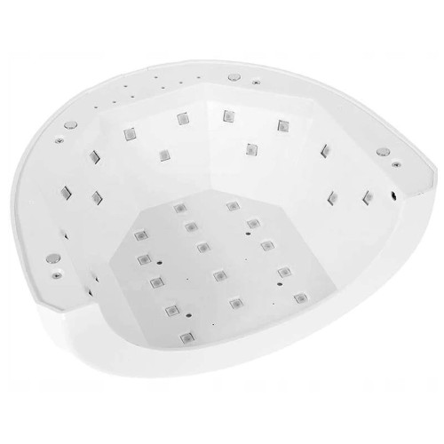 Clavier Lampa do paznokci 48W z lustrzanym dnem Q1, Hybryd, żeli