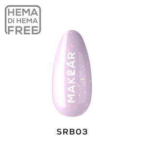 MAKEAR Sparkling Rubber Base SRB03 8 ml