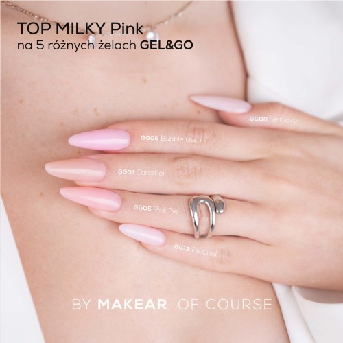 MAKEAR Top No Wipe Milky Pink 8 ml