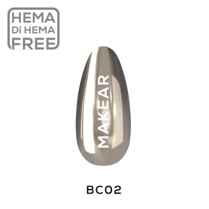 MAKEAR Pyłek w Płynie Chrome Platinum BC02 5 ml