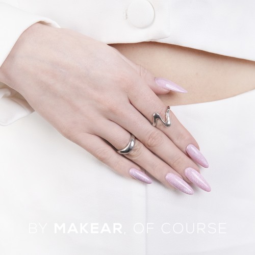 MAKEAR Top No Wipe Cat Eye Silver