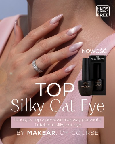 MAKEAR Top No Wipe Silky Cat Eye 8 ml