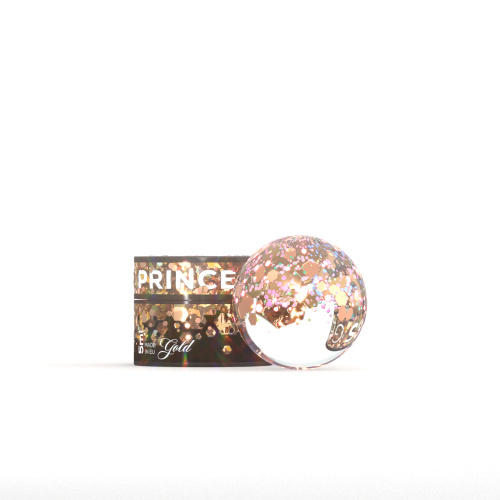 MAKEAR Princess Gel Gold PG01 - Żel do zdobień 5ml