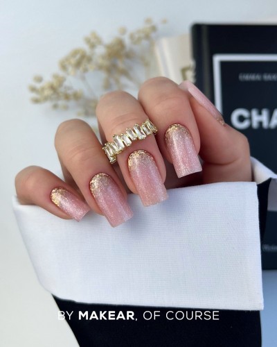 MAKEAR Princess Gel Gold PG01 - Żel do zdobień 5ml