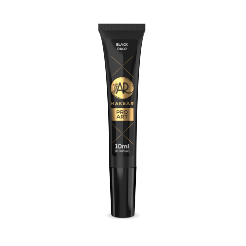 MAKEAR ProArt Black PA02 - Żel do zdobień 10g