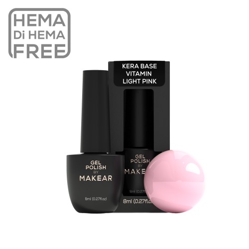 MAKEAR Kera Base Vitamin Light Pink KVB01 8 ml