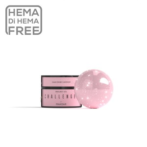 MAKEAR Challengel Shimmer Dark Rose HG15 - żel budujący 15ml