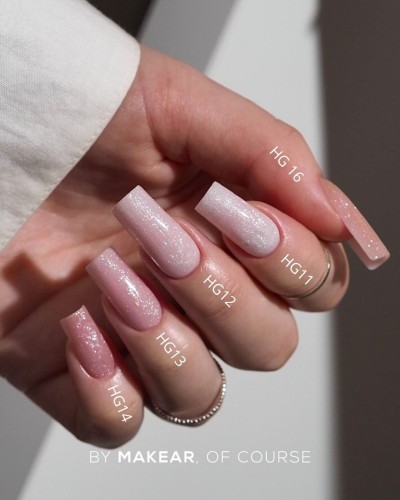 MAKEAR Challengel Shimmer Milky Pink HG12 - żel budujący 15ml