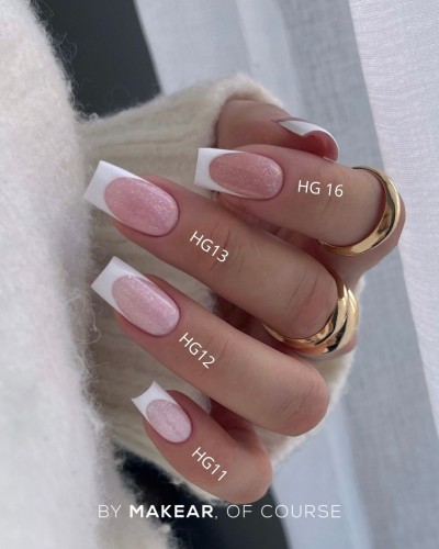 MAKEAR Challengel Shimmer Milky Pink HG12 - żel budujący 15ml