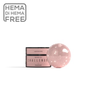 MAKEAR Challengel Shimmer Nude HG16 - żel budujący 15ml