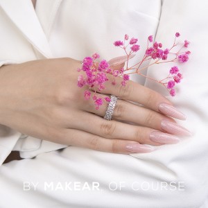 MAKEAR Challengel Shimmer Pink HG13 - żel budujący 15ml