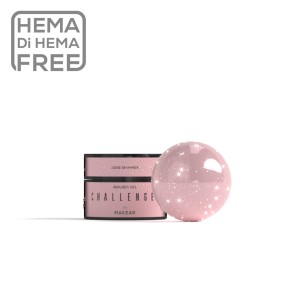 MAKEAR Challengel Shimmer Rose HG14 - żel budujący 15ml