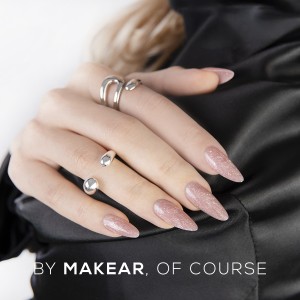 MAKEAR Challengel Shimmer Rose HG14 - żel budujący 15ml