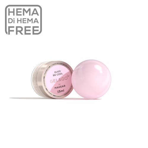 MAKEAR Gel&Go Up Be Cool GU03 - żel budujący 15 ml