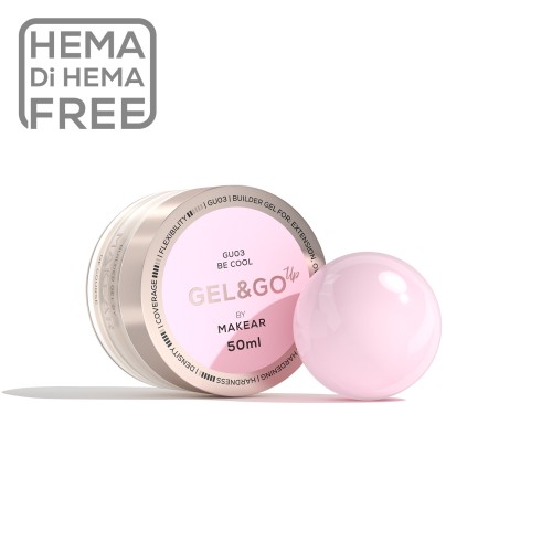 MAKEAR Gel&Go Up Be Cool GU03 - żel budujący 50 ml