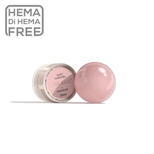 MAKEAR Gel&Go Up Caramel GU07 - żel budujący 15 ml