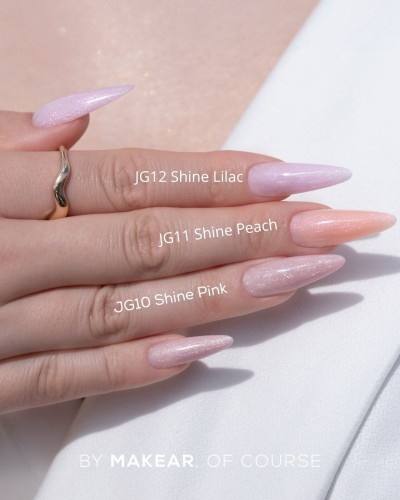 MAKEAR Jelly&Go Shine Lilac JG12 - żel galaretka 50 ml