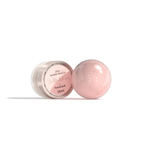 MAKEAR Jelly&Go Shine Peach JG11 - żel galaretka 15 ml
