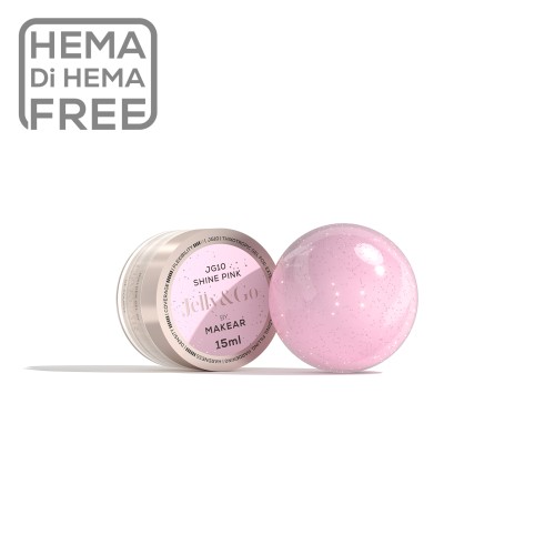 MAKEAR Jelly&Go Shine Pink JG10 - żel galaretka 15 ml