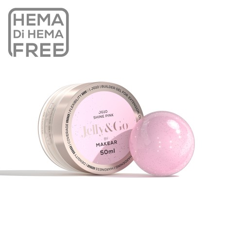 MAKEAR Jelly&Go Shine Pink JG10 - żel galaretka 50 ml