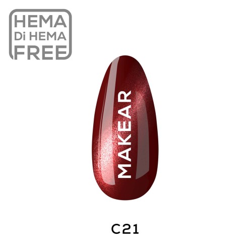 MAKEAR Lakier hybrydowy C21 8 ml