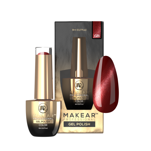 MAKEAR Lakier hybrydowy C21 8 ml