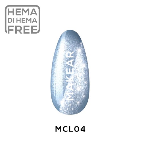 MAKEAR Lakier Hybrydowy Cat Eye MCL04 8 ml