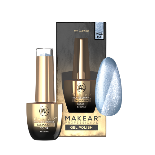MAKEAR Lakier Hybrydowy Cat Eye MCL04 8 ml