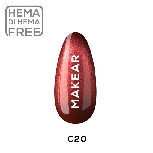 MAKEAR Lakier hybrydowy C20 8 ml