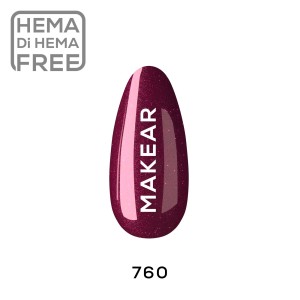 MAKEAR Lakier hybrydowy 760 8 ml