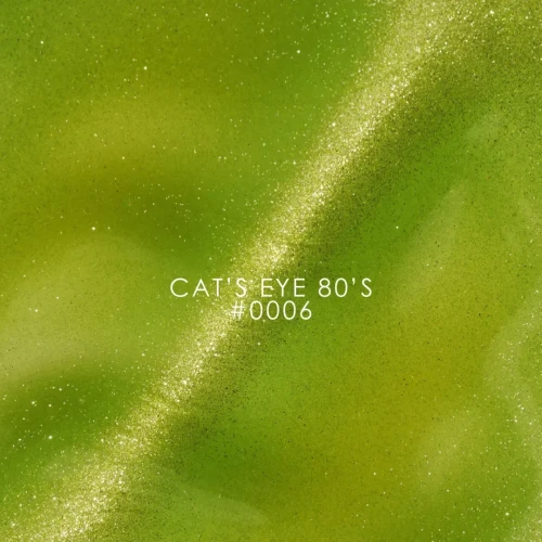 DNKa COLOR GEL POLISH CAT`S EYE, 7 ml #0006 80`s
